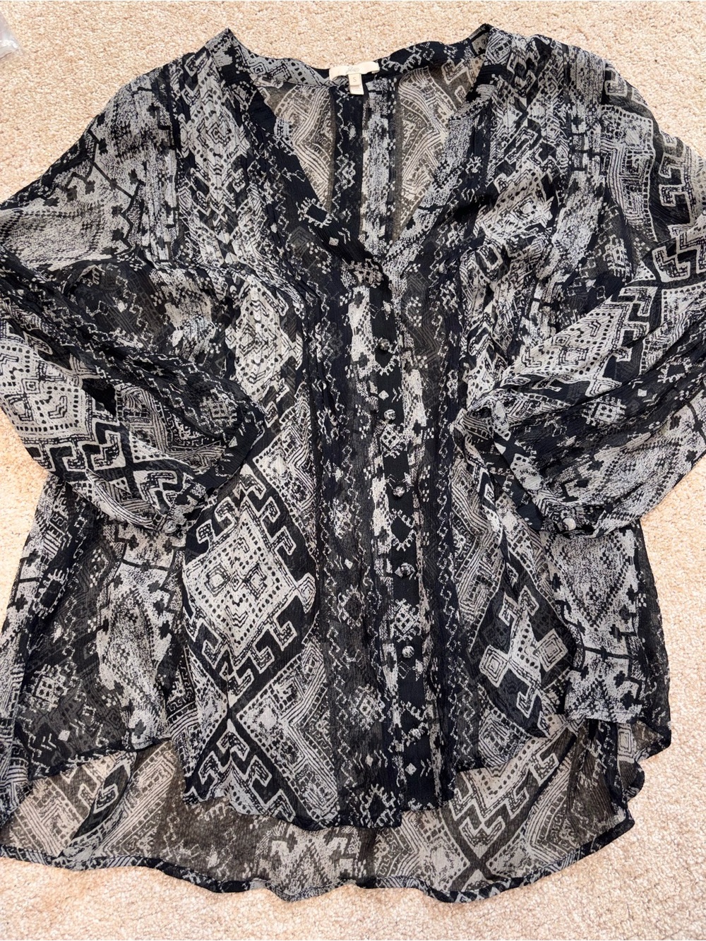 Joie 100% Silk Women's Button Up Blouse